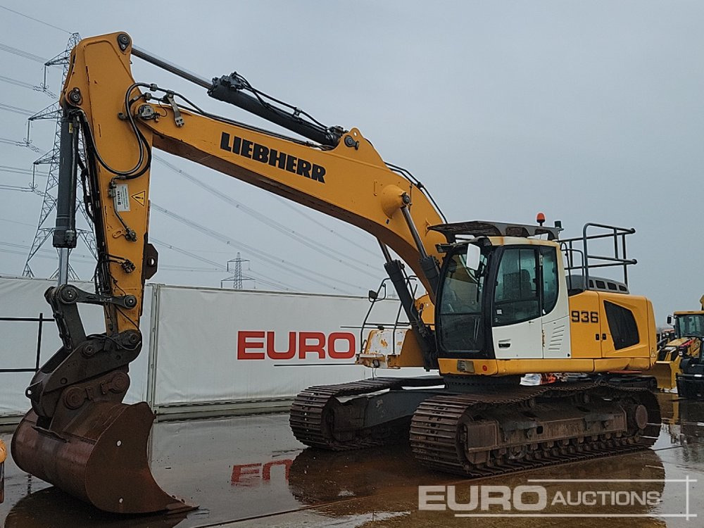 2016 Liebherr R936LC - Kāpurķēžu ekskavators: foto 1 2016 Liebherr R936LC - Kāpurķēžu ekskavators: foto 1