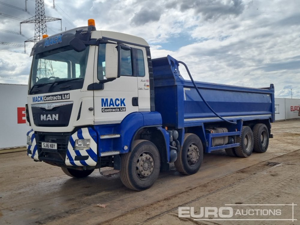2016 MAN TGS 35.400 - Kravas automašīna pašizgāzējs: foto 1 2016 MAN TGS 35.400 - Kravas automašīna pašizgāzējs: foto 1