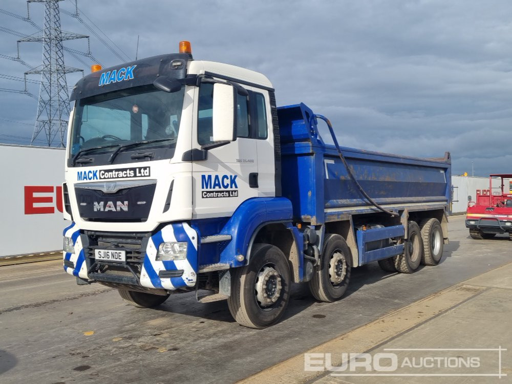 2016 MAN TGS 35.400 - Kravas automašīna pašizgāzējs: foto 1 2016 MAN TGS 35.400 - Kravas automašīna pašizgāzējs: foto 1