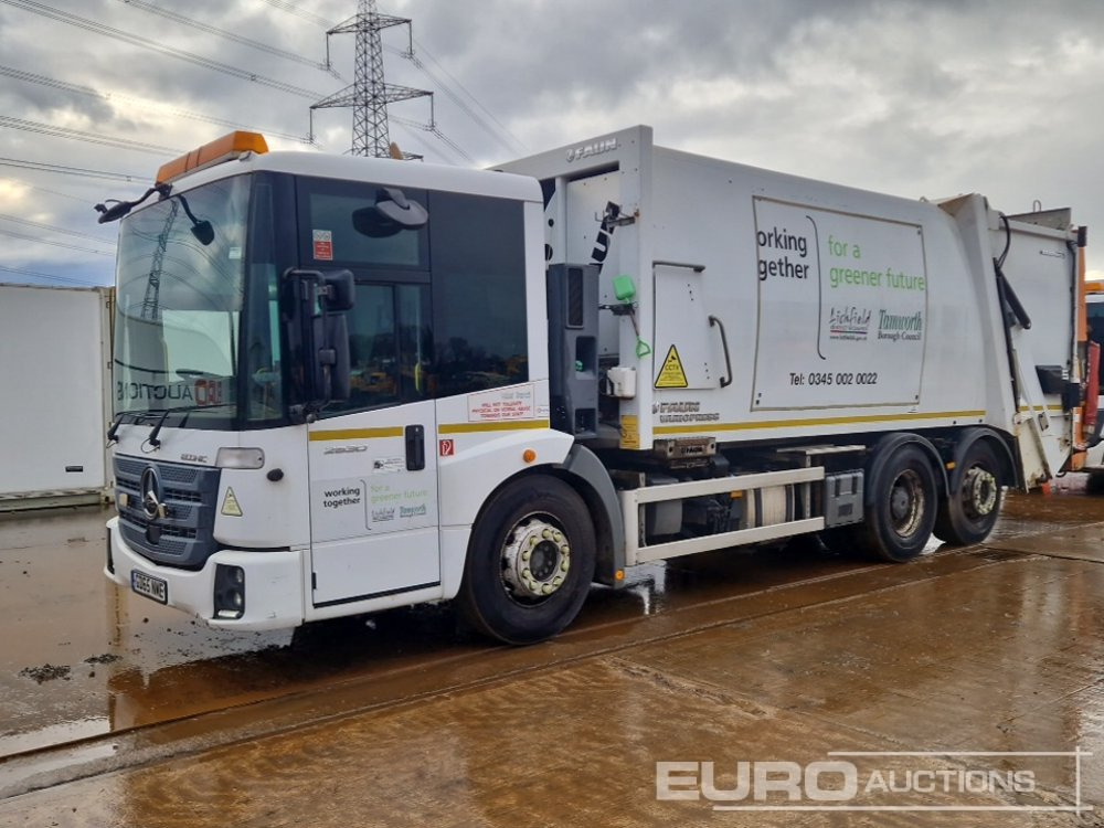 2016 Mercedes Econic 2630 - Atkritumu vedējs: foto 1 2016 Mercedes Econic 2630 - Atkritumu vedējs: foto 1