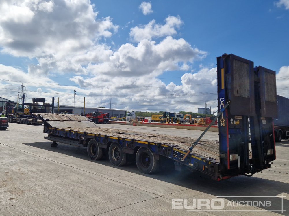 2016 Montracon Tri Axle Step Frame Low Loader Trailer, Winch, Neck Ramps, Out Riggers, Hydraulic Flip Toe Ramps - Puspiekabe zema profila platforma: foto 3 2016 Montracon Tri Axle Step Frame Low Loader Trailer, Winch, Neck Ramps, Out Riggers, Hydraulic Flip Toe Ramps - Puspiekabe zema profila platforma: foto 3