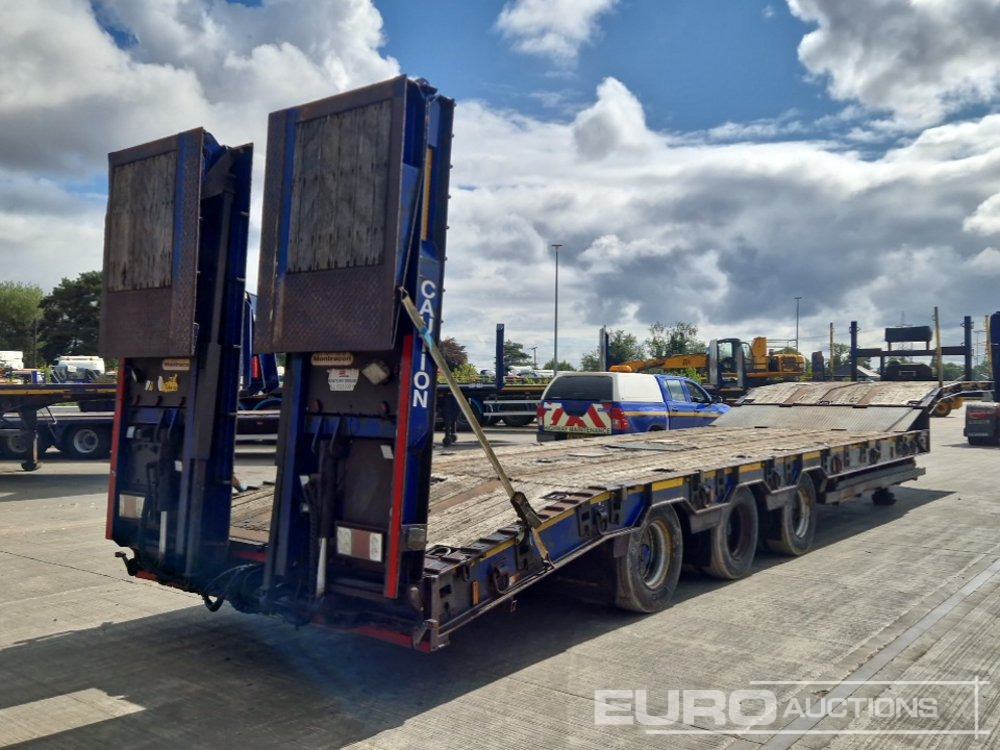 2016 Montracon Tri Axle Step Frame Low Loader Trailer, Winch, Neck Ramps, Out Riggers, Hydraulic Flip Toe Ramps - Puspiekabe zema profila platforma: foto 5 2016 Montracon Tri Axle Step Frame Low Loader Trailer, Winch, Neck Ramps, Out Riggers, Hydraulic Flip Toe Ramps - Puspiekabe zema profila platforma: foto 5