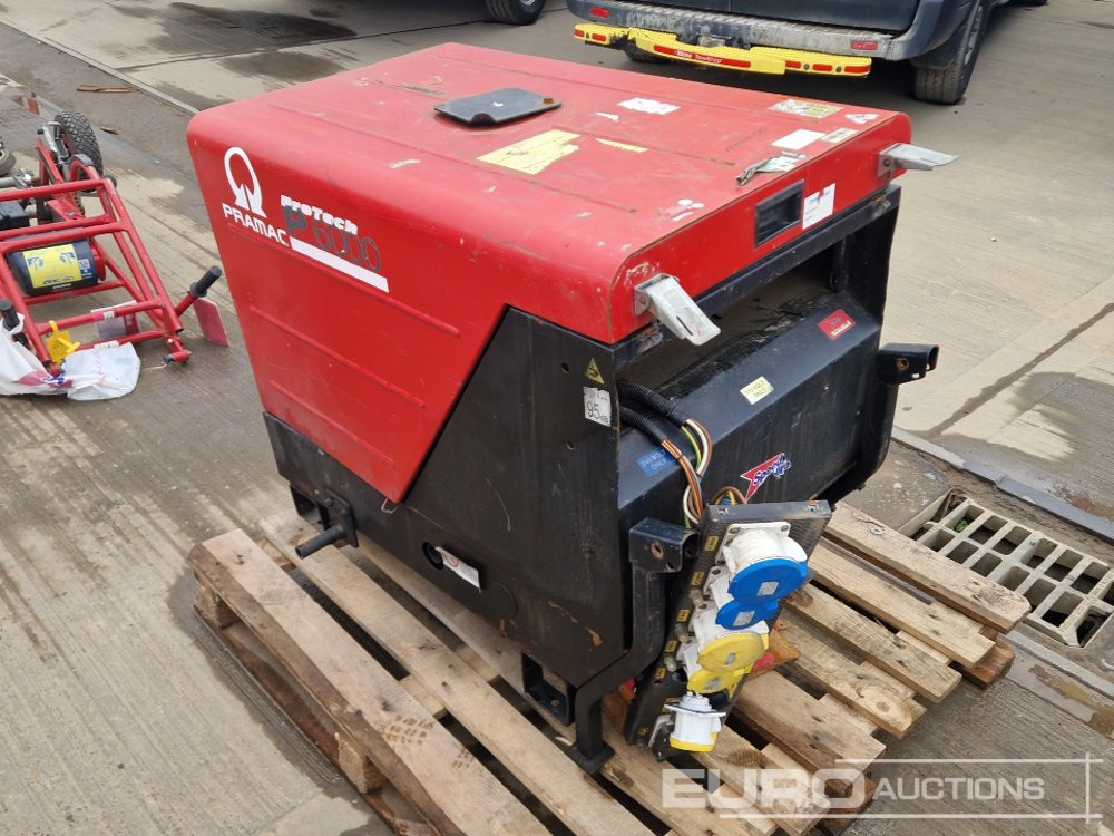 2016 Pramac P6000 - Elektroģenerators: foto 3 2016 Pramac P6000 - Elektroģenerators: foto 3