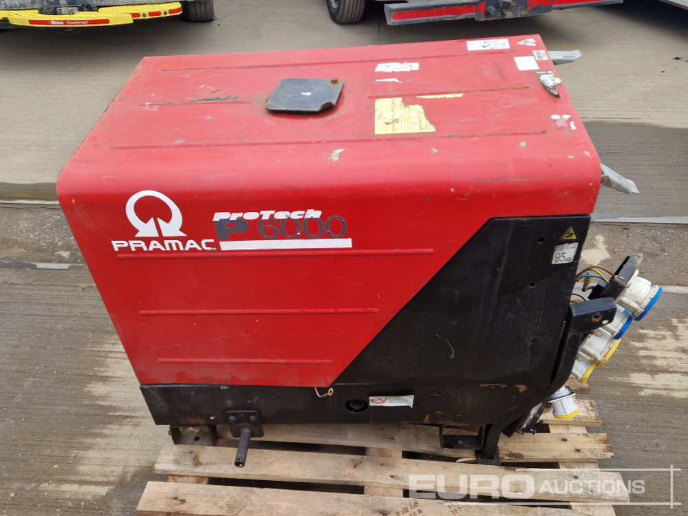 2016 Pramac P6000 - Elektroģenerators: foto 2 2016 Pramac P6000 - Elektroģenerators: foto 2