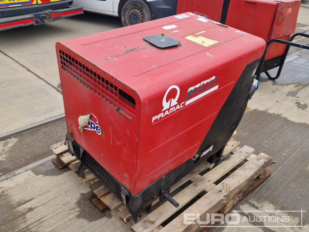 2016 Pramac P6000 - Elektroģenerators: foto 1 2016 Pramac P6000 - Elektroģenerators: foto 1
