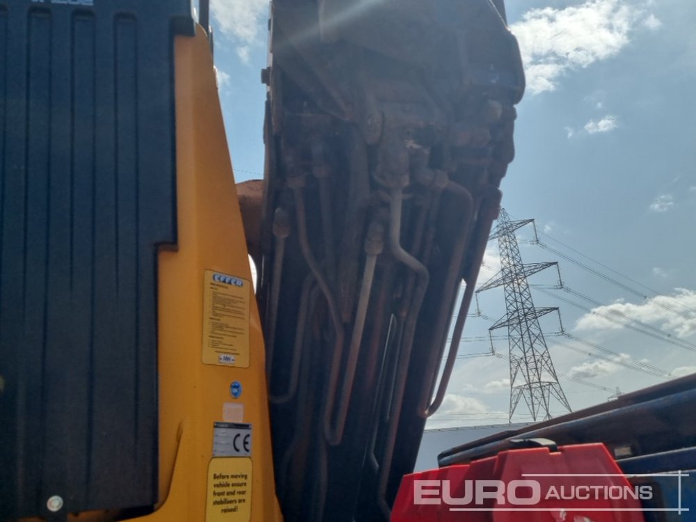 Bortu kravas automašīna/ Platforma pārvadāšana smagās tehnikas 2016 Scania R490: foto 20