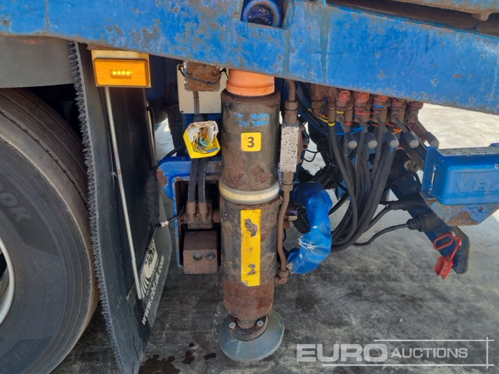 Bortu kravas automašīna/ Platforma pārvadāšana smagās tehnikas 2016 Scania R490: foto 27