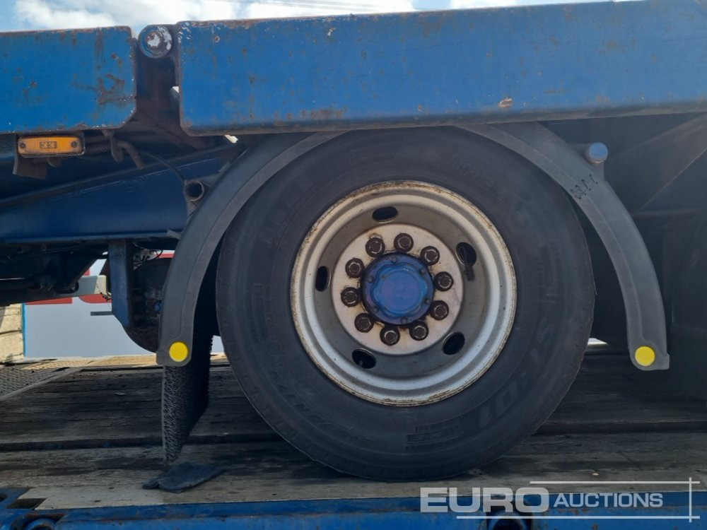 Bortu kravas automašīna/ Platforma pārvadāšana smagās tehnikas 2016 Scania R490: foto 47
