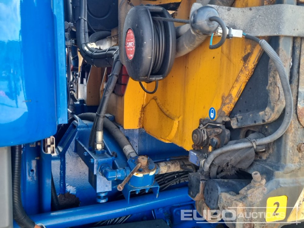 Bortu kravas automašīna/ Platforma pārvadāšana smagās tehnikas 2016 Scania R490: foto 21