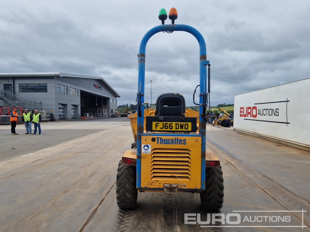 2016 Terex TA3H - Mini pašizgāzējs: foto 4 2016 Terex TA3H - Mini pašizgāzējs: foto 4