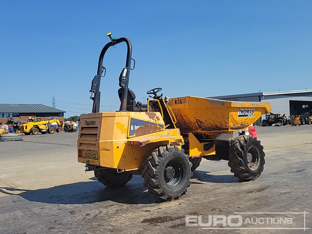 2016 Thwaites 6 Ton Swivel Skip - Mini pašizgāzējs: foto 5 2016 Thwaites 6 Ton Swivel Skip - Mini pašizgāzējs: foto 5