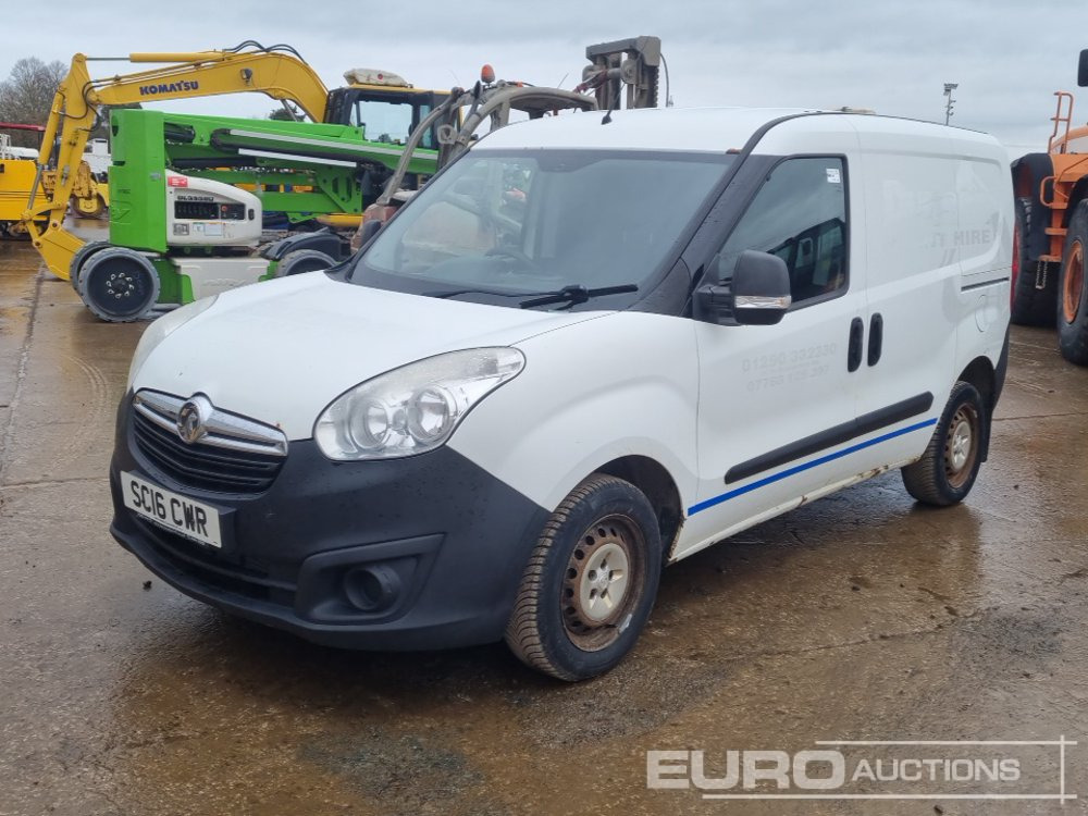 2016 Vauxhall Combo - Mazs furgons: foto 1 2016 Vauxhall Combo - Mazs furgons: foto 1