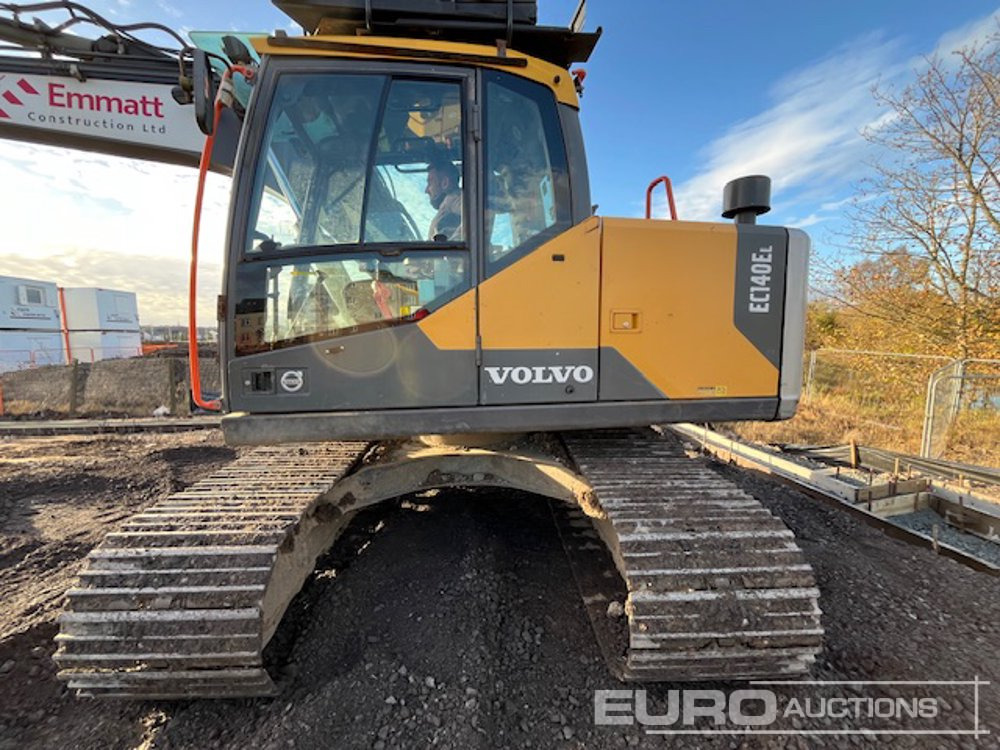 2016 Volvo EC140EL - Kāpurķēžu ekskavators: foto 1 2016 Volvo EC140EL - Kāpurķēžu ekskavators: foto 1