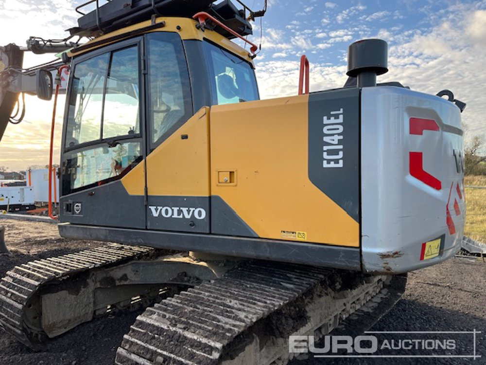 2016 Volvo EC140EL - Kāpurķēžu ekskavators: foto 2 2016 Volvo EC140EL - Kāpurķēžu ekskavators: foto 2