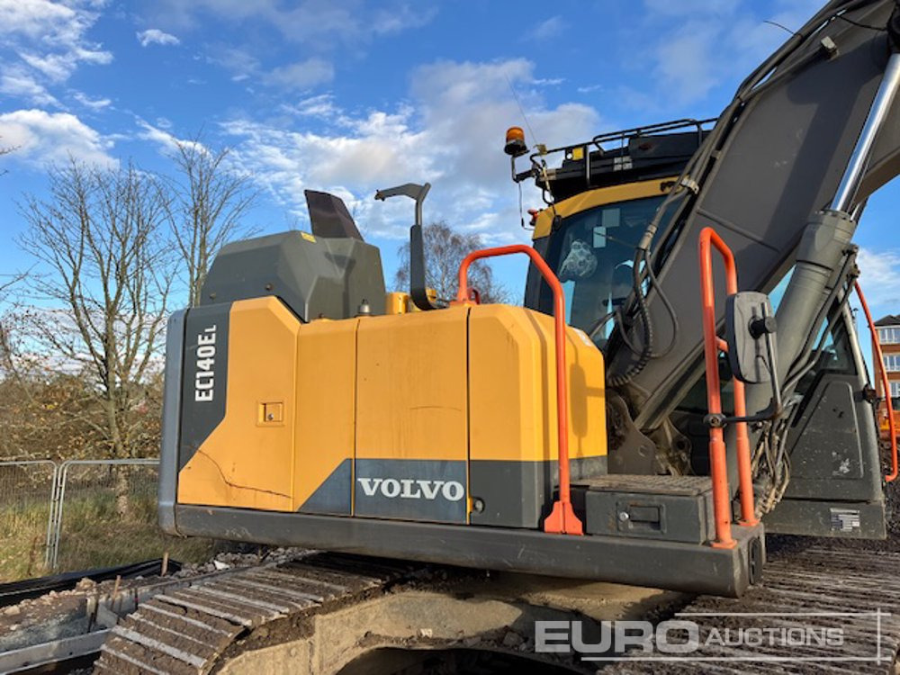 2016 Volvo EC140EL - Kāpurķēžu ekskavators: foto 4 2016 Volvo EC140EL - Kāpurķēžu ekskavators: foto 4
