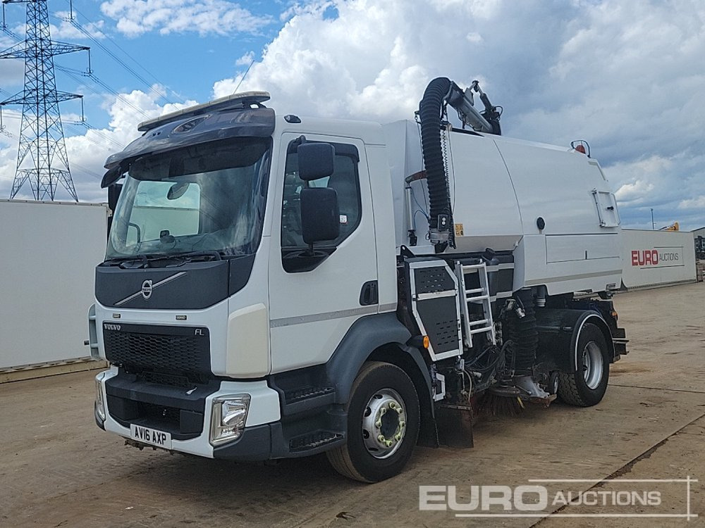 2016 Volvo FL - Ielu tīrīšanas mašīna: foto 1 2016 Volvo FL - Ielu tīrīšanas mašīna: foto 1