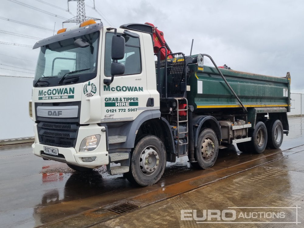 2017 DAF CF440 - Kravas automašīna pašizgāzējs, Kravas auto ar manipulatoru: foto 1 2017 DAF CF440 - Kravas automašīna pašizgāzējs, Kravas auto ar manipulatoru: foto 1