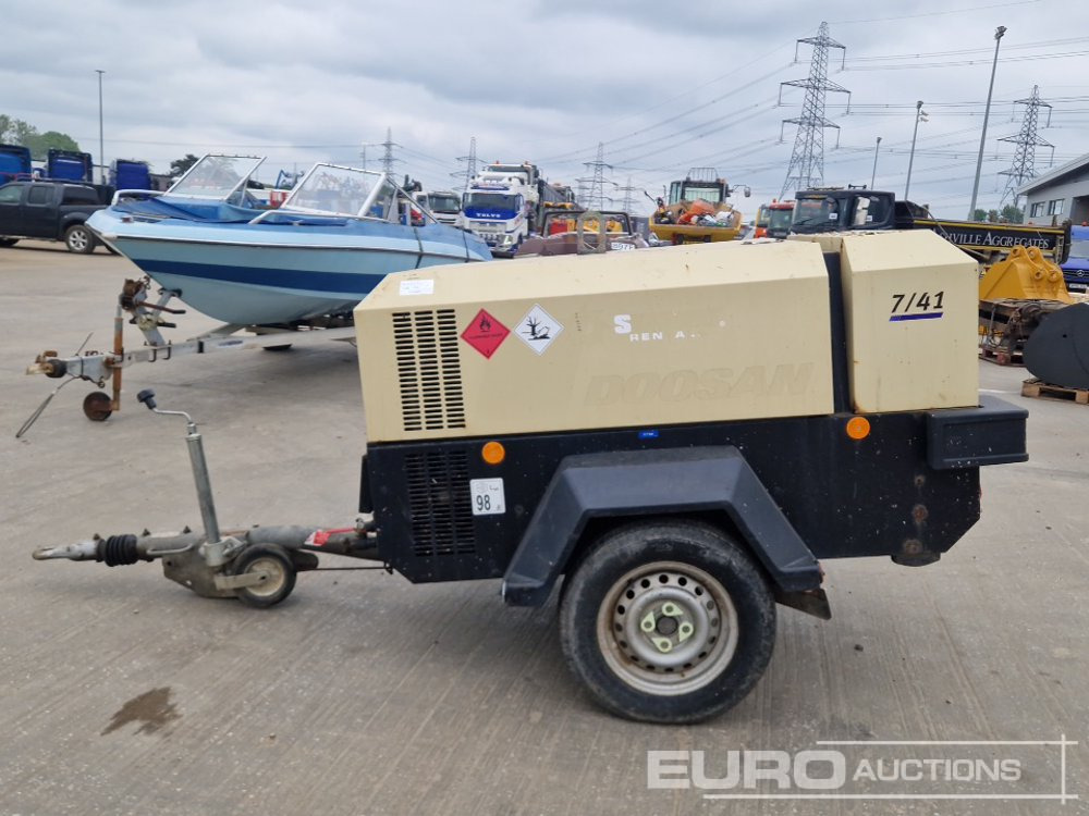 2017 Doosan 741 - Gaisa kompresors: foto 2 2017 Doosan 741 - Gaisa kompresors: foto 2