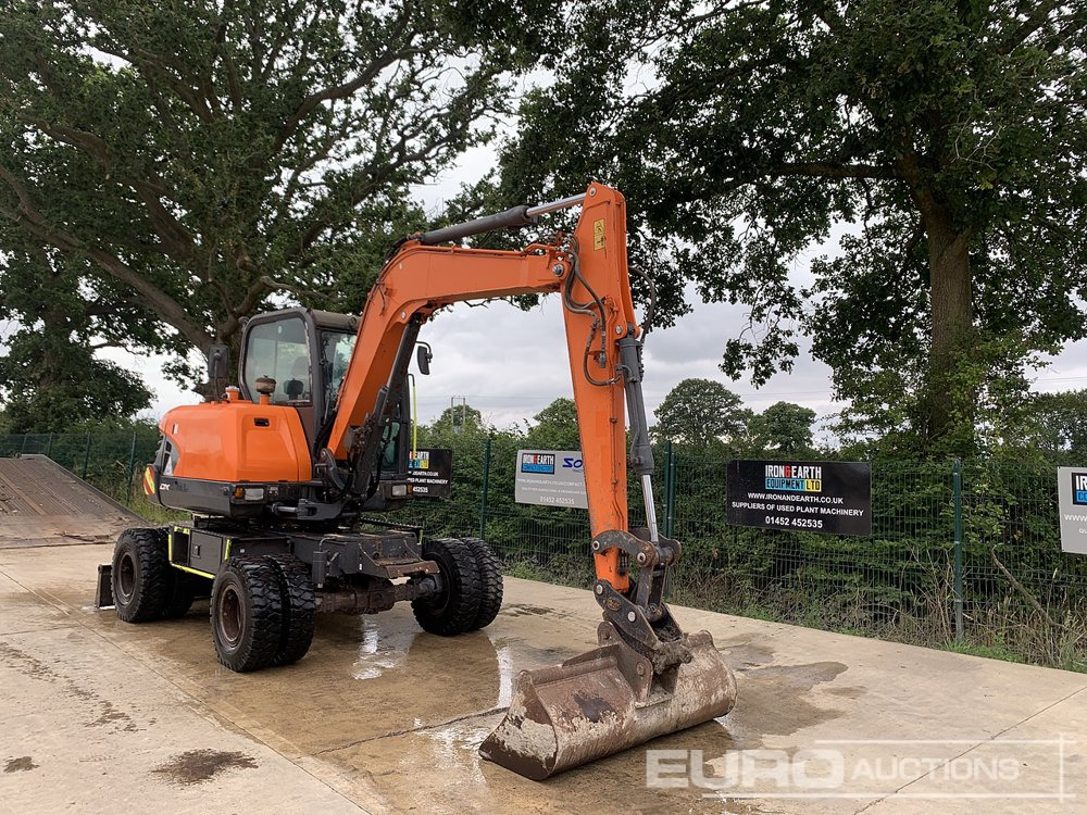 2017 Doosan DX57W-5 - Riteņu ekskavators: foto 5 2017 Doosan DX57W-5 - Riteņu ekskavators: foto 5