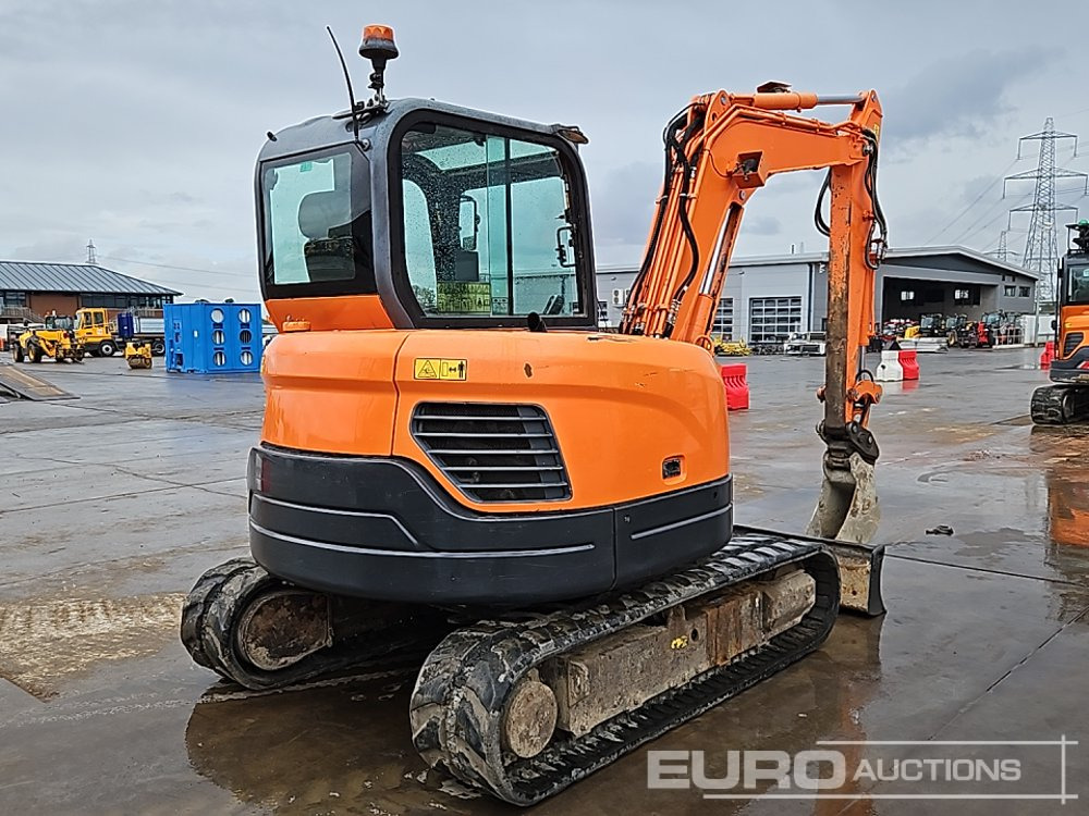 2017 Doosan DX63-3 - Mini-ekskavators: foto 5 2017 Doosan DX63-3 - Mini-ekskavators: foto 5