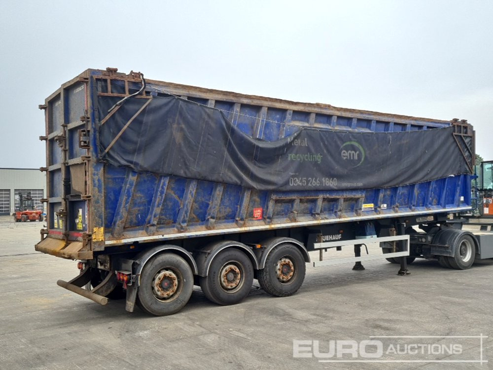 2017 Fruehauf Tri Axle Bulk Tipping Trailer, Easy Sheet - Puspiekabe pašizgāzējs: foto 5 2017 Fruehauf Tri Axle Bulk Tipping Trailer, Easy Sheet - Puspiekabe pašizgāzējs: foto 5