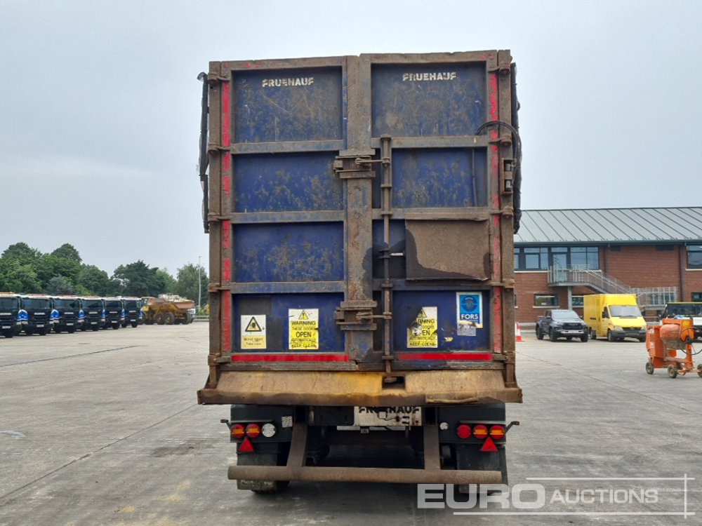 2017 Fruehauf Tri Axle Bulk Tipping Trailer, Easy Sheet - Puspiekabe pašizgāzējs: foto 4 2017 Fruehauf Tri Axle Bulk Tipping Trailer, Easy Sheet - Puspiekabe pašizgāzējs: foto 4
