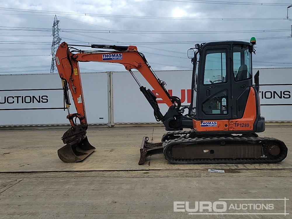 2017 Hitachi ZX48U-5A CLR - Mini-ekskavators: foto 2 2017 Hitachi ZX48U-5A CLR - Mini-ekskavators: foto 2