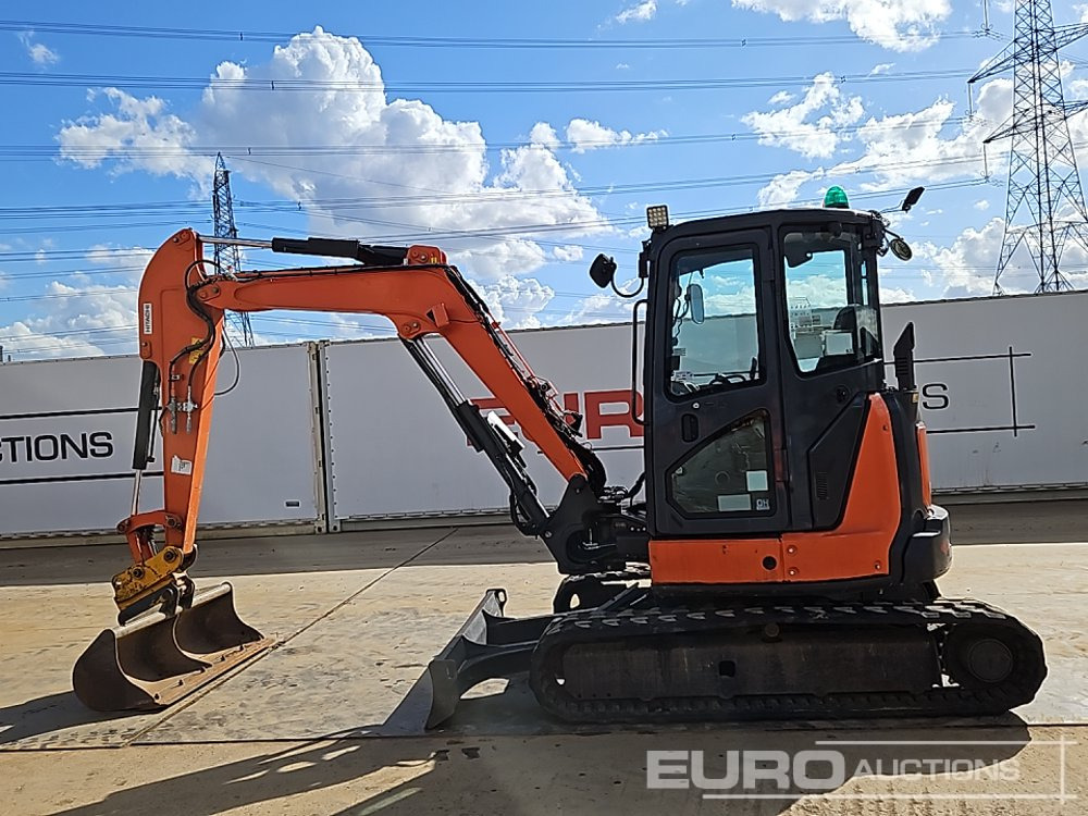 2017 Hitachi ZX48U-5A CLR - Mini-ekskavators: foto 2 2017 Hitachi ZX48U-5A CLR - Mini-ekskavators: foto 2