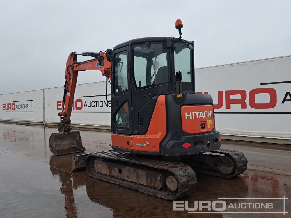 2017 Hitachi ZX55U-5A CLR - Mini-ekskavators: foto 3 2017 Hitachi ZX55U-5A CLR - Mini-ekskavators: foto 3