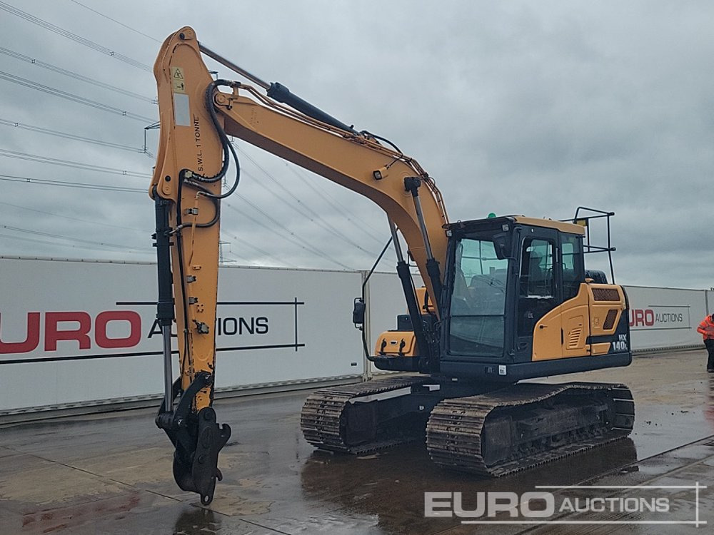 2017 Hyundai HX140L - Kāpurķēžu ekskavators: foto 1 2017 Hyundai HX140L - Kāpurķēžu ekskavators: foto 1