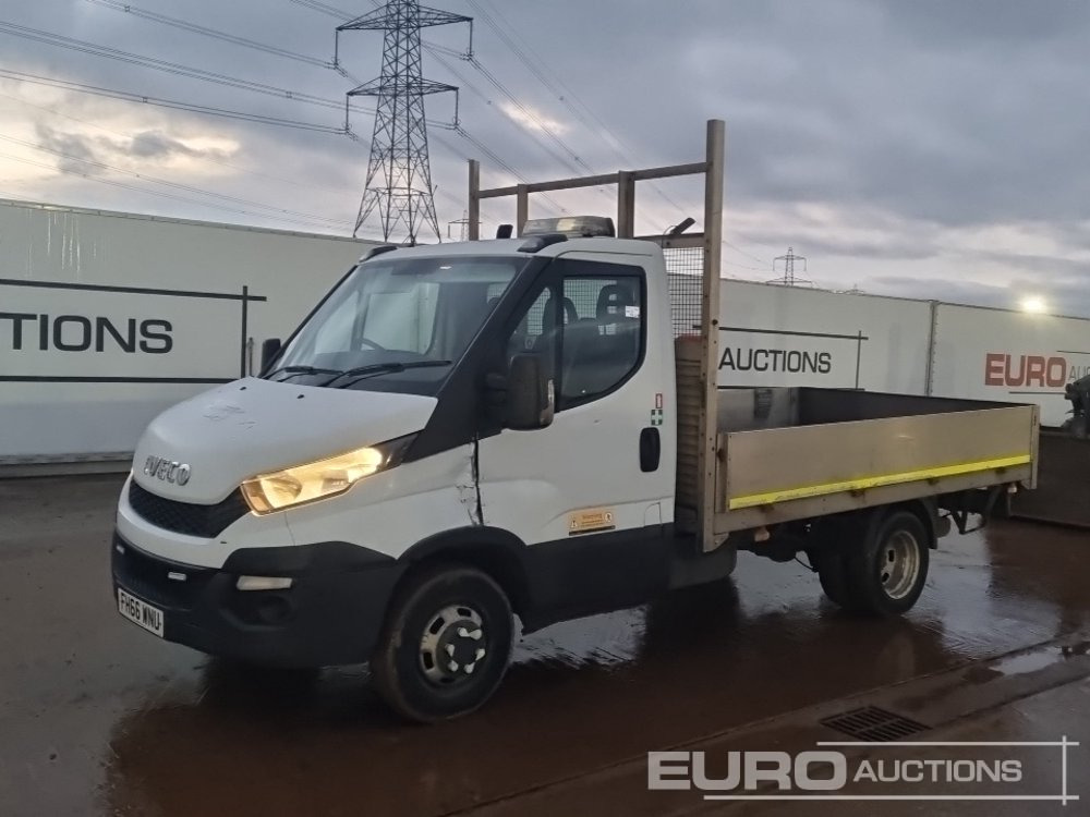 2017 Iveco Daily 35C13 - Automašīna ar kravas platformu: foto 1 2017 Iveco Daily 35C13 - Automašīna ar kravas platformu: foto 1