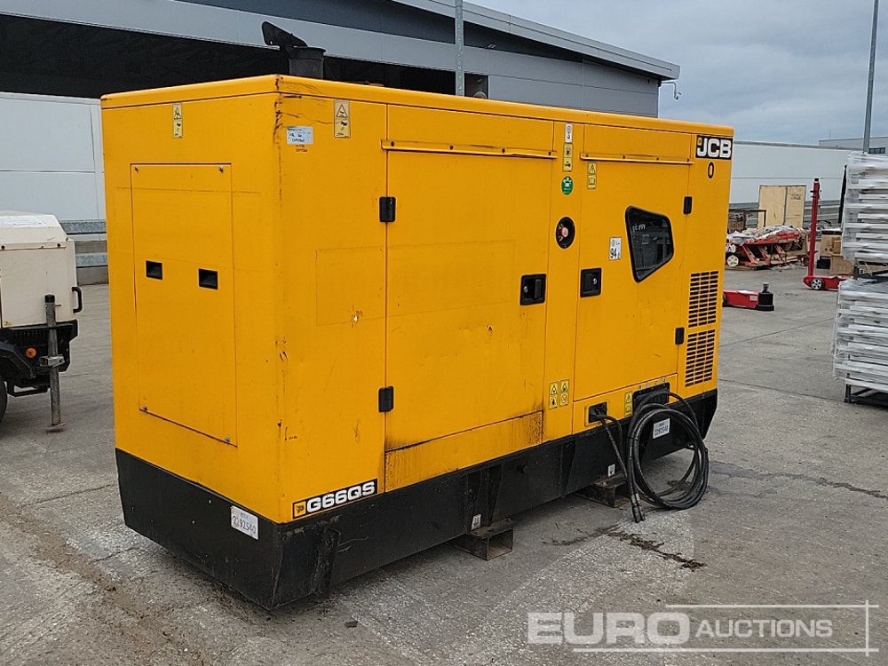 Elektroģenerators 2017 JCB G66QS: foto 7