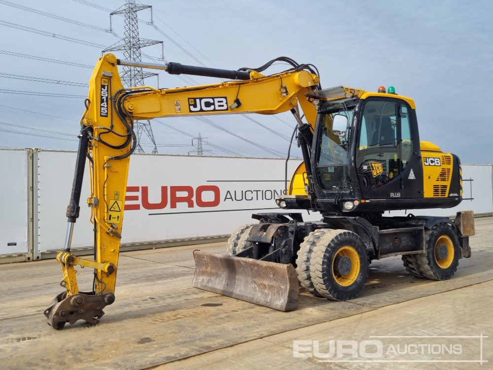 2017 JCB JS145WT - Riteņu ekskavators: foto 1 2017 JCB JS145WT - Riteņu ekskavators: foto 1