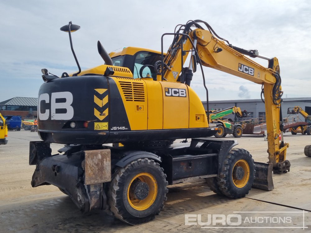 2017 JCB JS145WT - Riteņu ekskavators: foto 5 2017 JCB JS145WT - Riteņu ekskavators: foto 5