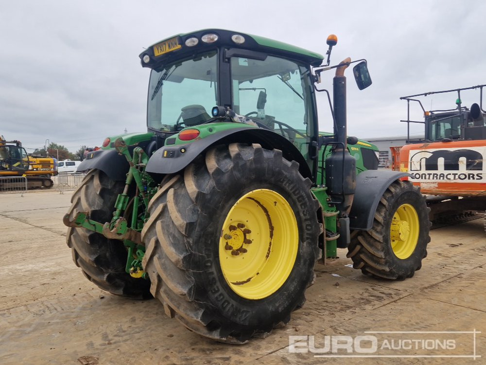 2017 John Deere 6155R - Traktors: foto 5 2017 John Deere 6155R - Traktors: foto 5
