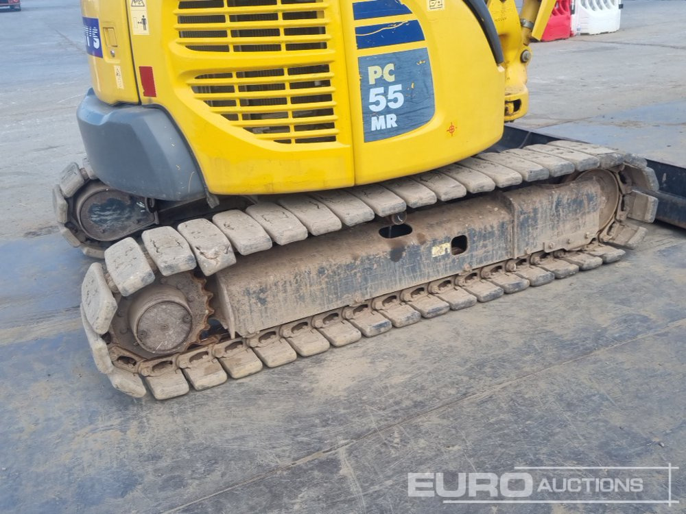 Mini-ekskavators 2017 Komatsu PC55MR-3: foto 14