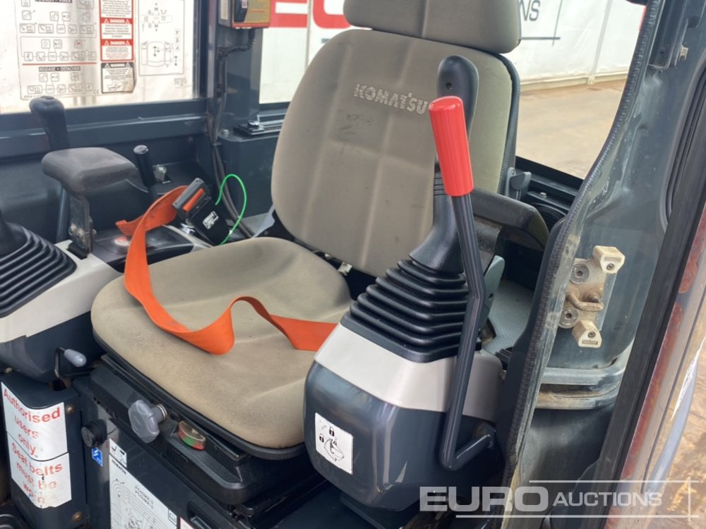 Mini-ekskavators 2017 Komatsu PC55MR-3: foto 36