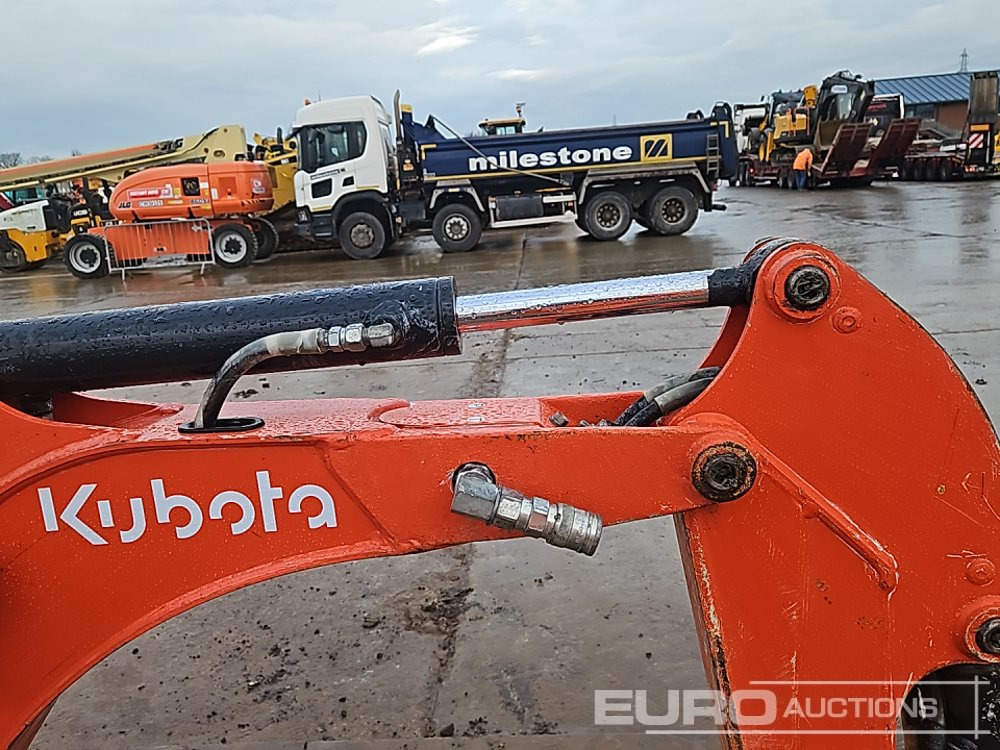 Mini-ekskavators 2017 Kubota K008-3: foto 19