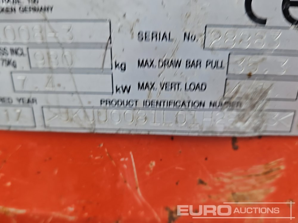 Mini-ekskavators 2017 Kubota K008-3: foto 41