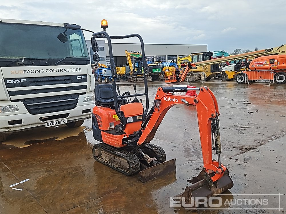 Mini-ekskavators 2017 Kubota K008-3: foto 7