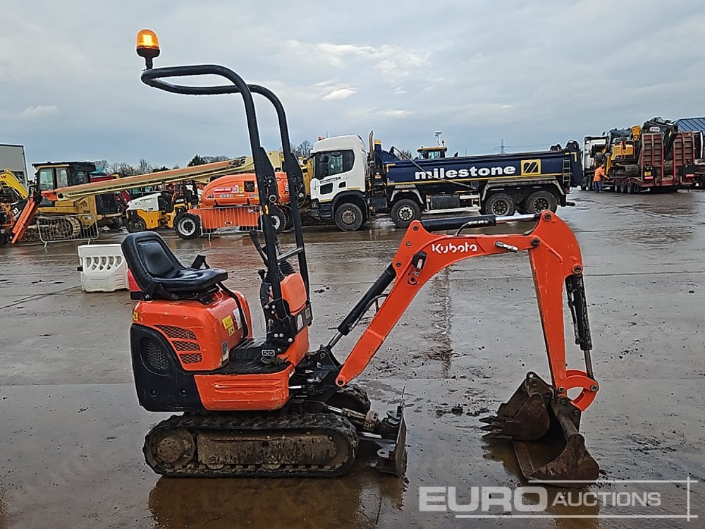 Mini-ekskavators 2017 Kubota K008-3: foto 6