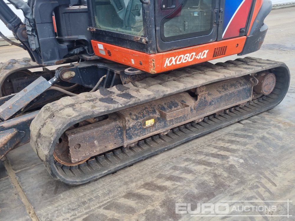 Mini-ekskavators 2017 Kubota KX080-4: foto 10