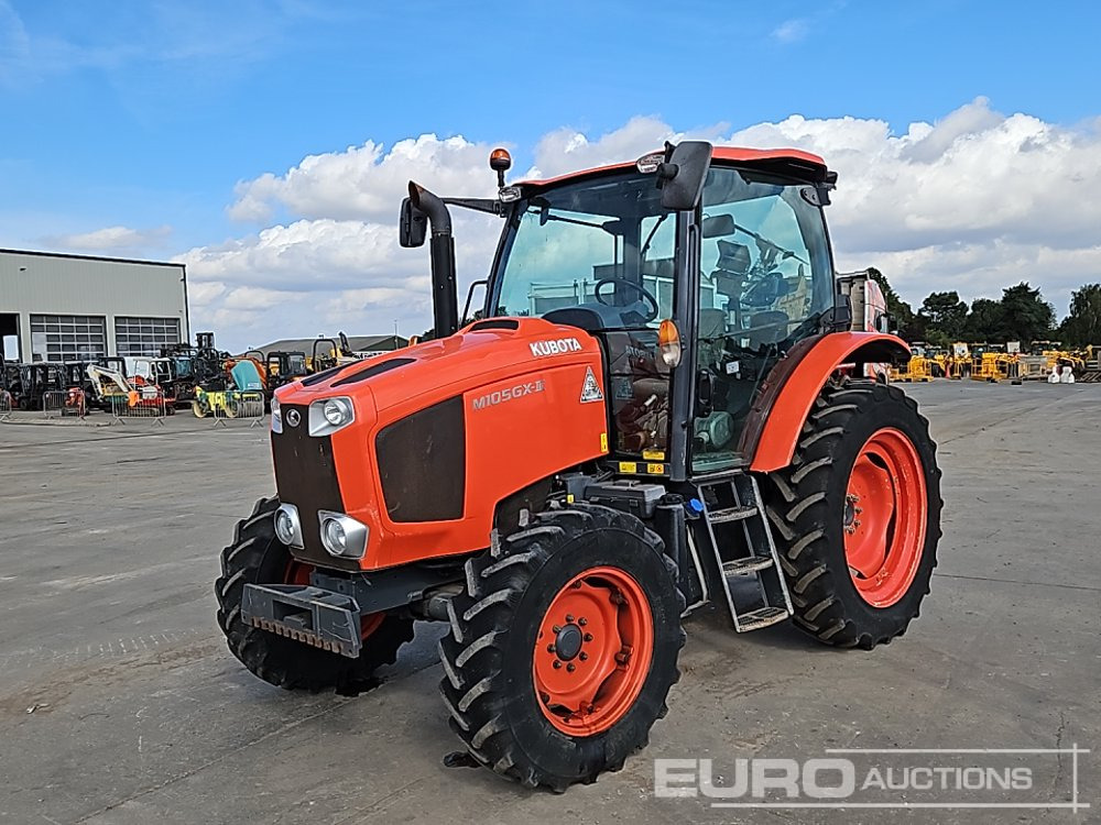 2017 Kubota M105GX-III - Traktors: foto 1 2017 Kubota M105GX-III - Traktors: foto 1