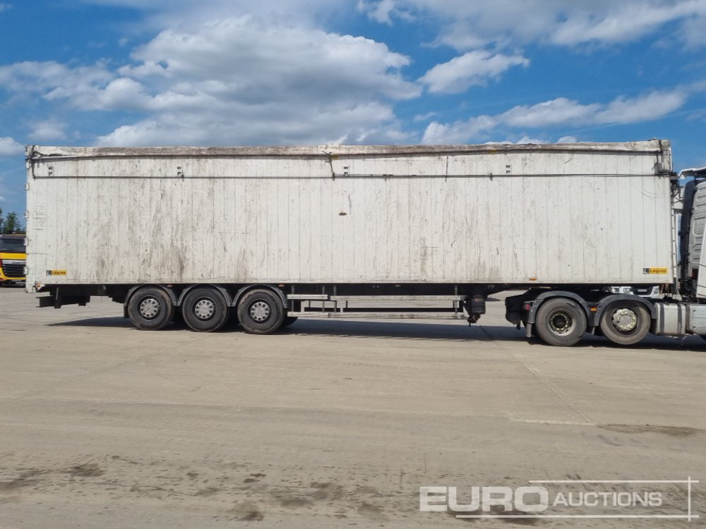 Puspiekabe kustīgās grīdas 2017 Legras Tri Axle Bulk Trailer, Walking Floor, Easy Sheet: foto 6