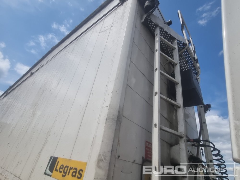 Puspiekabe kustīgās grīdas 2017 Legras Tri Axle Bulk Trailer, Walking Floor, Easy Sheet: foto 29