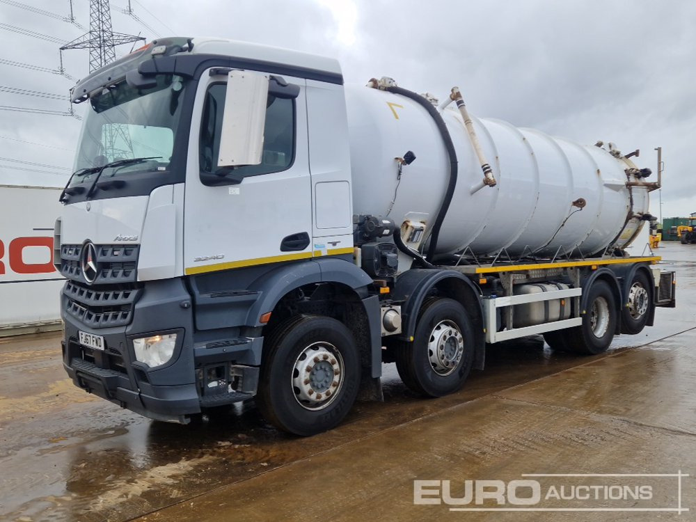 2017 Mercedes Arocs 3240 - Autocisterna: foto 1 2017 Mercedes Arocs 3240 - Autocisterna: foto 1