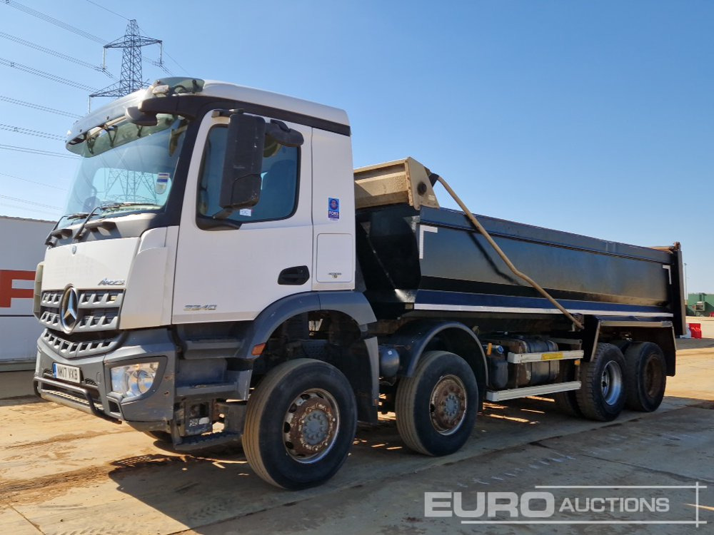 2017 Mercedes Arocs 3240 - Kravas automašīna pašizgāzējs: foto 1 2017 Mercedes Arocs 3240 - Kravas automašīna pašizgāzējs: foto 1