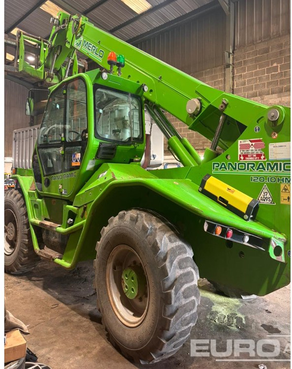 2017 Merlo P120.10 HM - Teleskopiskais iekrāvējs: foto 2 2017 Merlo P120.10 HM - Teleskopiskais iekrāvējs: foto 2