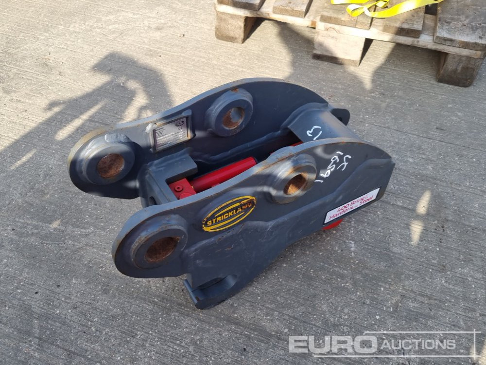 2017 Strickland Hydraulic Double Lock QH 45mm Pin to suit 4-6 Ton Excavator - Ātrā sakabe: foto 5 2017 Strickland Hydraulic Double Lock QH 45mm Pin to suit 4-6 Ton Excavator - Ātrā sakabe: foto 5