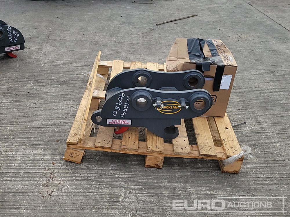 2017 Strickland Hydraulic Double Lock QH 60mm Pin to suit 10 Ton Excavator, Fitting Kit - Ātrā sakabe: foto 2 2017 Strickland Hydraulic Double Lock QH 60mm Pin to suit 10 Ton Excavator, Fitting Kit - Ātrā sakabe: foto 2